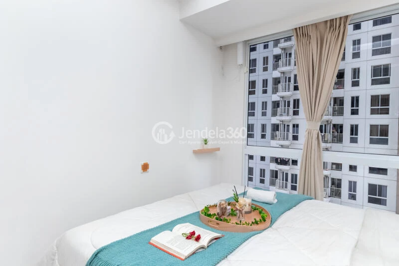 Bedroom 1 Japanese Minimalist Style 2BR Apartment with City View at Tokyo Riverside Apartment
