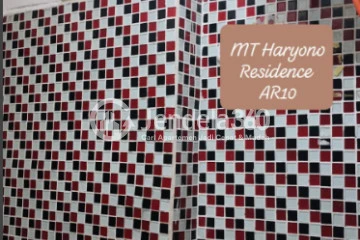 Bathroom Strategic Location 1BR Apartment at MT Haryono Residence Low Floor