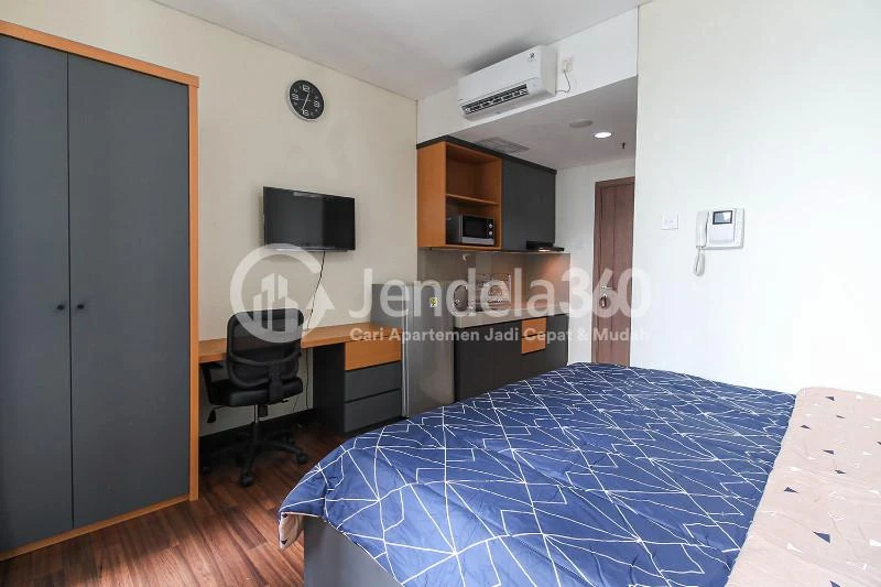 Bedroom Puri Orchard Apartment Studio View Pool