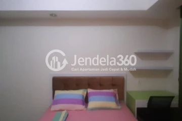 Bedroom Trendy Studio Apartment at Evenciio Apartment Tower 1