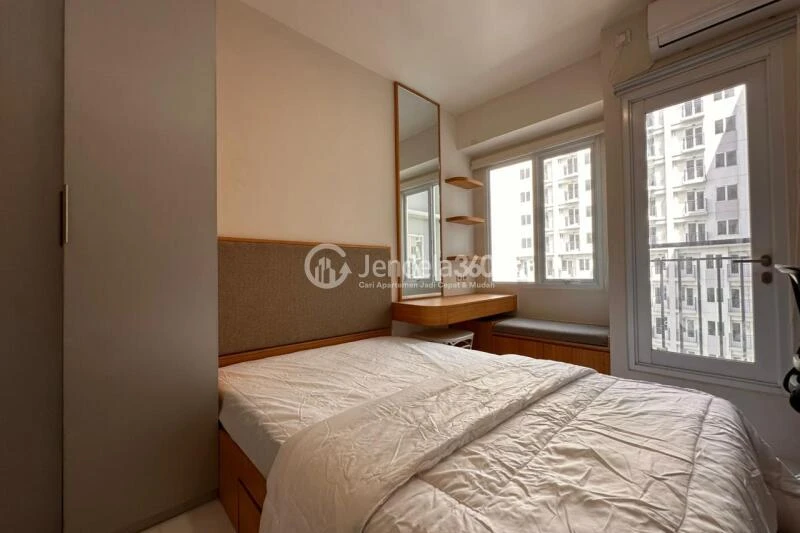 Bedroom Low Floor Studio Apartment with  View at Podomoro Golf View Apartment