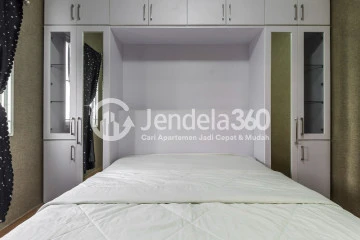 Bedroom 1 2BR Middle Floor Apartment with City View at Gading Mediterania Residence