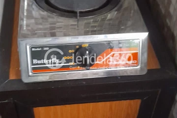 Kitchen Low Floor Studio Apartment with City View at Delta Cakung Apartment