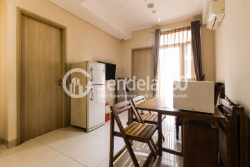Living Room Stunning 2BR Apartment with Stunning City View at Elpis Residence Apartment