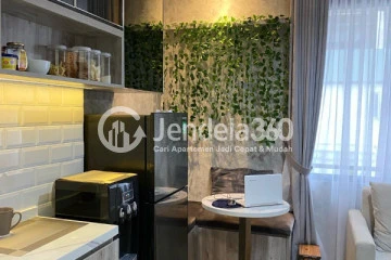 Kitchen 1BR Apartment with  View at Menteng Square Apartment