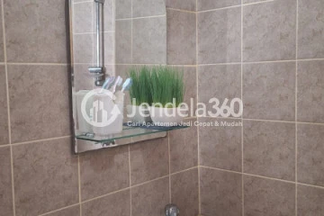 Bathroom Stylish Studio Apartment at Salemba Residence Tower B