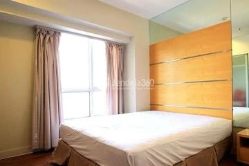 Bedroom 1 Peaceful 2BR Apartment at Somerset Permata Berlian Residence Low Floor