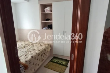 Bedroom Peaceful 1BR Apartment Middle Floor with  View at Vittoria Residence
