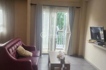 Bedroom Spotless Studio Apartment Low Floor with City View at Grand Centerpoint Apartment