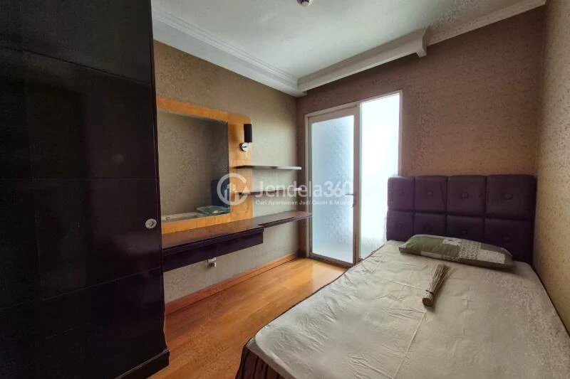 Bedroom 2 3BR Apartment with City View at Permata Hijau Residence
