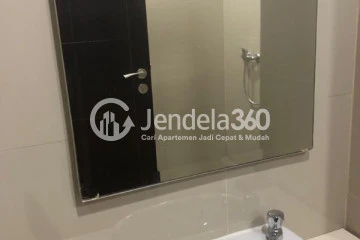 Bathroom Low Floor Studio Apartment with City View at Pesona Depok Square Apartment