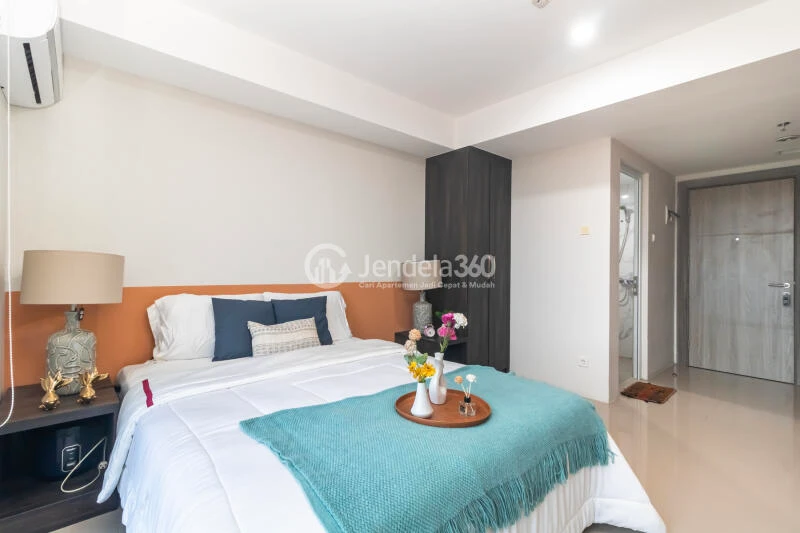 Bedroom Middle Floor Studio Apartment with  View at Anwa Residence