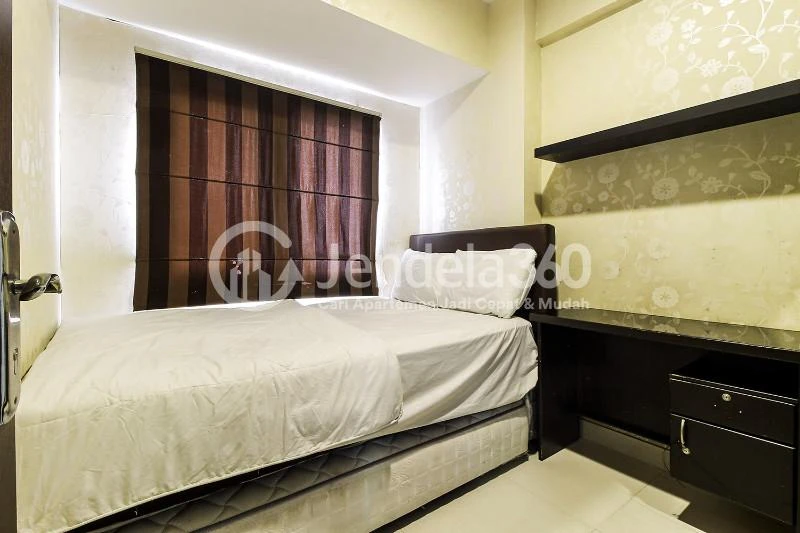 Bedroom 1 Peaceful 2BR Apartment with Elegant Modern Interior at Puri Park View Apartment
