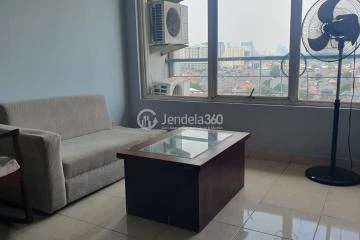 Living Room 1BR Patria Park Apartment at Middle Floor