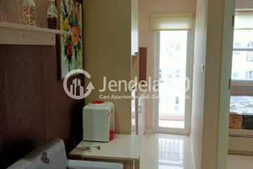 Living Room 1BR Parahyangan Residence Apartment at Middle Floor