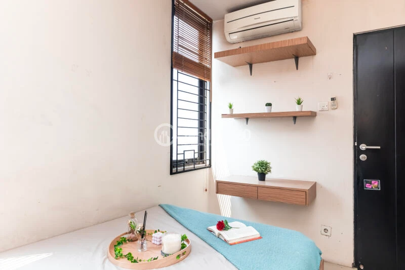 Bedroom 1 2BR Apartment with City View at Cervino Village