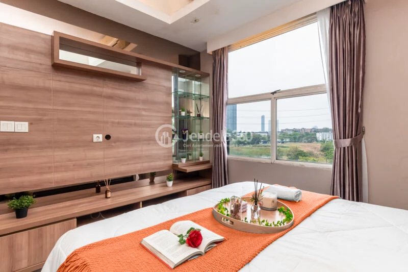 Bedroom 1 Restful 2BR Apartment Low Floor with CITY View at Silkwood Residence
