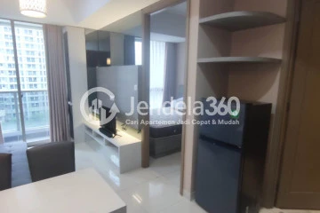 Living Room Taman Anggrek Residence 1BR Semi Furnished