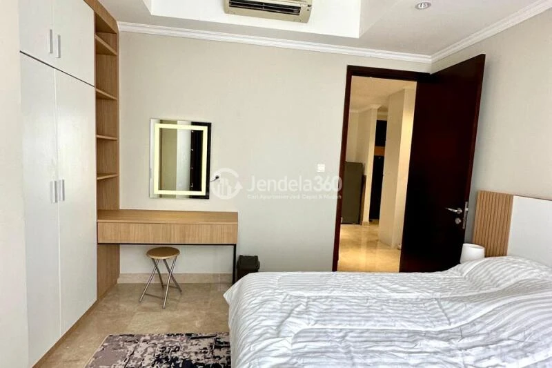 Bedroom 1 Spotless 2BR Apartment at Menteng Park Low Floor
