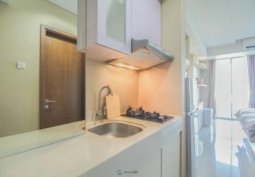 Kitchen Studio Springhill Terrace Residence Apartment at Low Floor