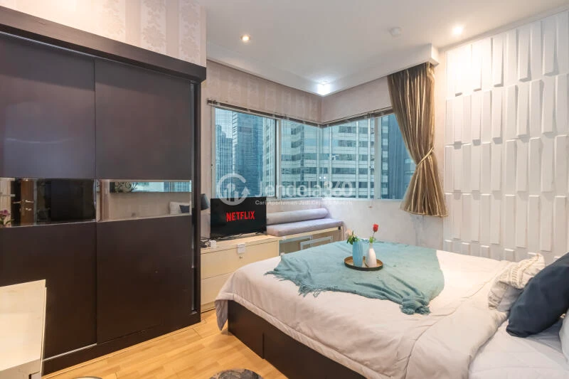 Bedroom 1 Affordable 2BR Apartment Low Floor with City View at Sahid Sudirman Residence
