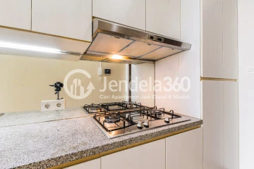 Kitchen High Floor Spacious Apartment with City View at Kemang Village Apartment
