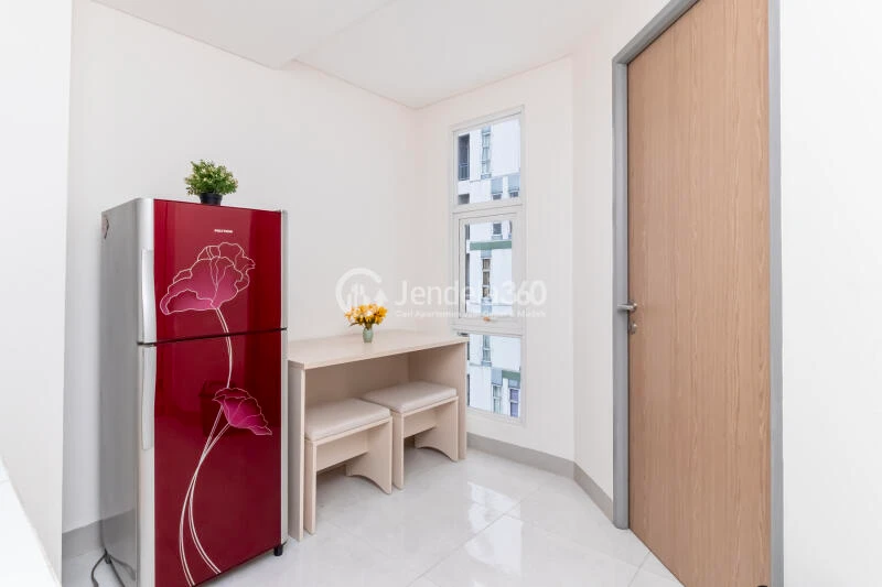 Living Room 1BR Akasa Pure Living Apartment at Tower Kamaya