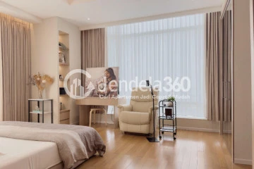 Bedroom 1 Compact 2BR Apartment High Floor with City View at Kempinski Grand Indonesia Apartment