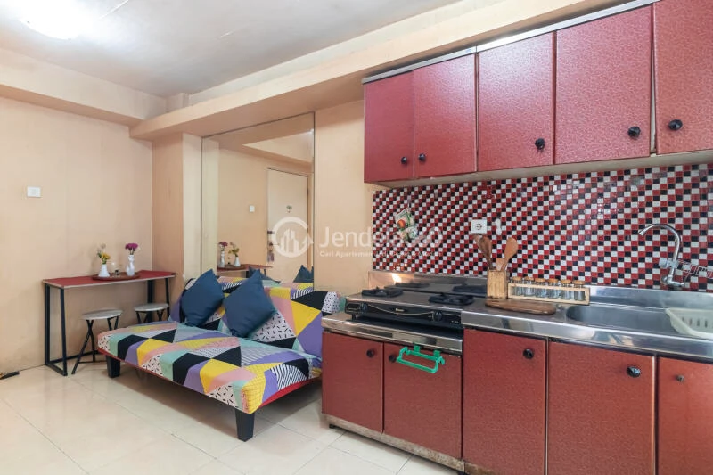 Kitchen Cozy 2BR Apartment at Gading Nias Apartment Tower Dahlia