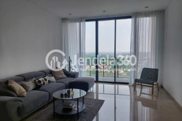 Living Room 3BR Izzara Apartment at Tower South
