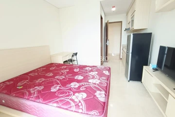 Bedroom Studio B Residence BSD Apartment at Low Floor